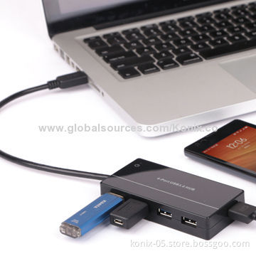 Multi-port USB 3.0 Hub with Chargers for Mobile PhoneNew
